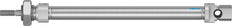 Festo Cylinder 12mm Bore 125mm Stroke ISO 6432 Double Acting - 19195
