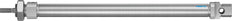Festo Cylinder 20mm Bore 250mm Stroke ISO 6432 Double Acting - 19243