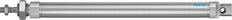 Festo Cylinder 25mm Bore 250mm Stroke ISO 6432 Double Acting - 19252