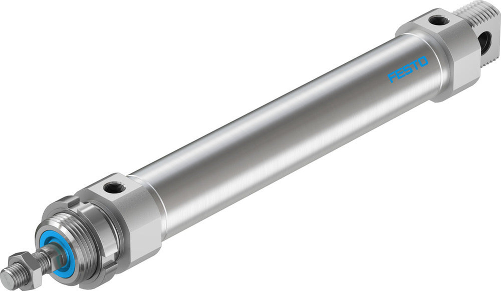 Festo Cilindro Redondo 32mm Diámetro 160mm Carrera Doble Efecto - 195986