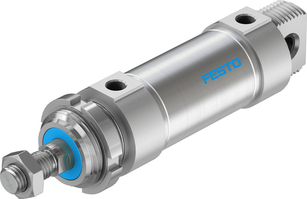 Festo Cilindro Redondo 50mm Diámetro 50mm Carrera Doble Efecto - 196002