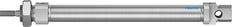 Festo Cylinder 20mm Bore 160mm Stroke ISO 6432 Double Acting - 19214