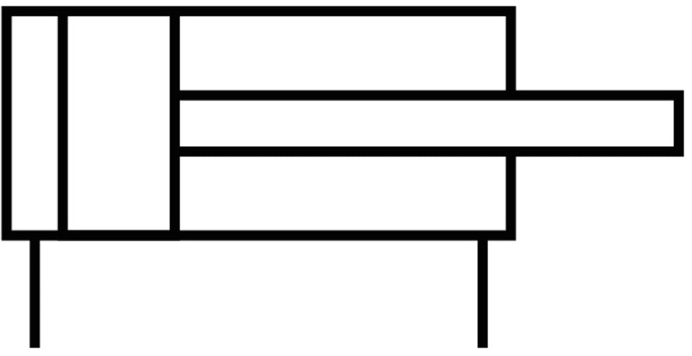 Festo Cilindro Compacto 10mm Diámetro 10mm Carrera Doble Efecto - 8080588