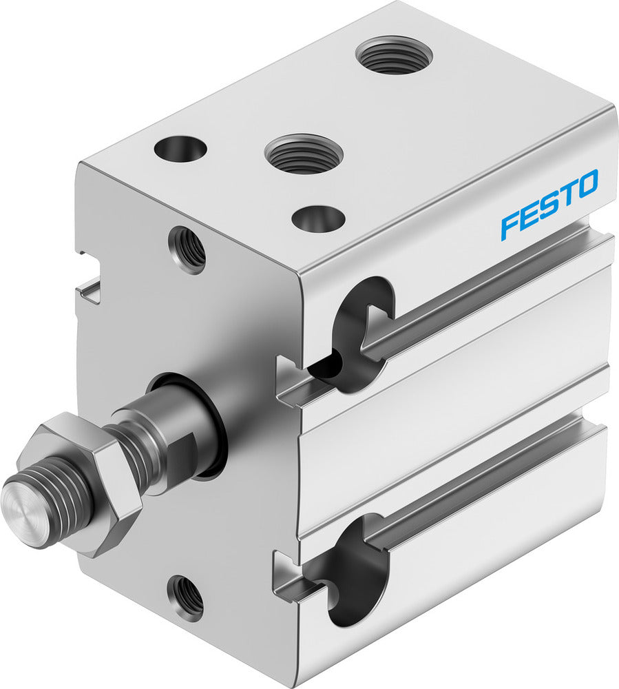 Festo Compact Cylinder 32mm Bore 10mm Stroke Double Acting - 4828436