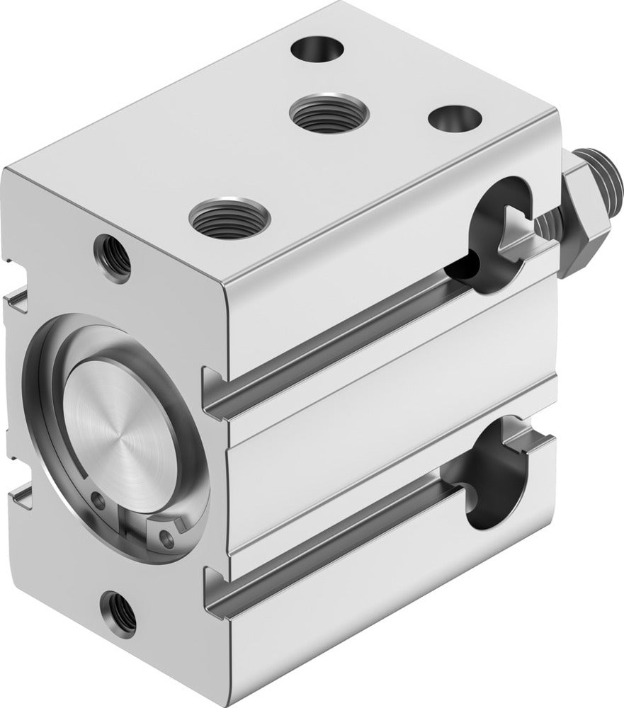 Festo Compact Cylinder 32mm Bore 10mm Stroke Double Acting - 4828436