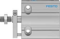 Festo Compact Cylinder 32mm Bore 15mm Stroke Single Acting - 4828492