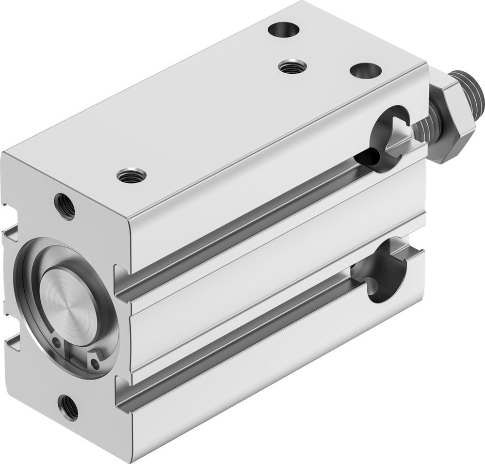 Festo Compact Cylinder 25mm Bore 25mm Stroke Double Acting - 4829574