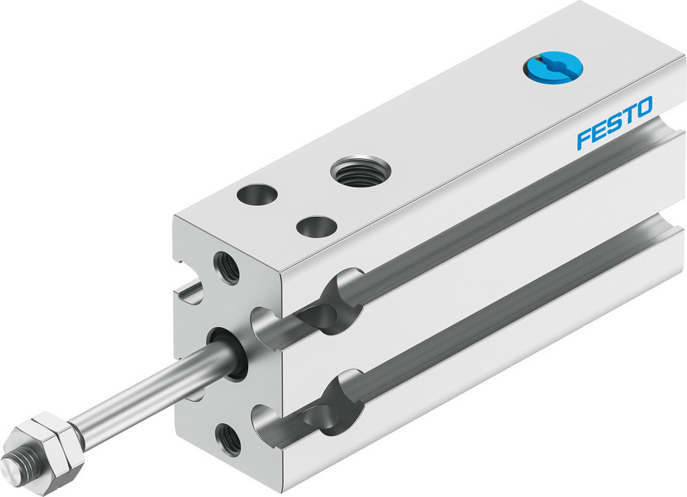 Festo Cilindro Compacto 6mm Diámetro 15mm Carrera Simple Efecto - 4830948