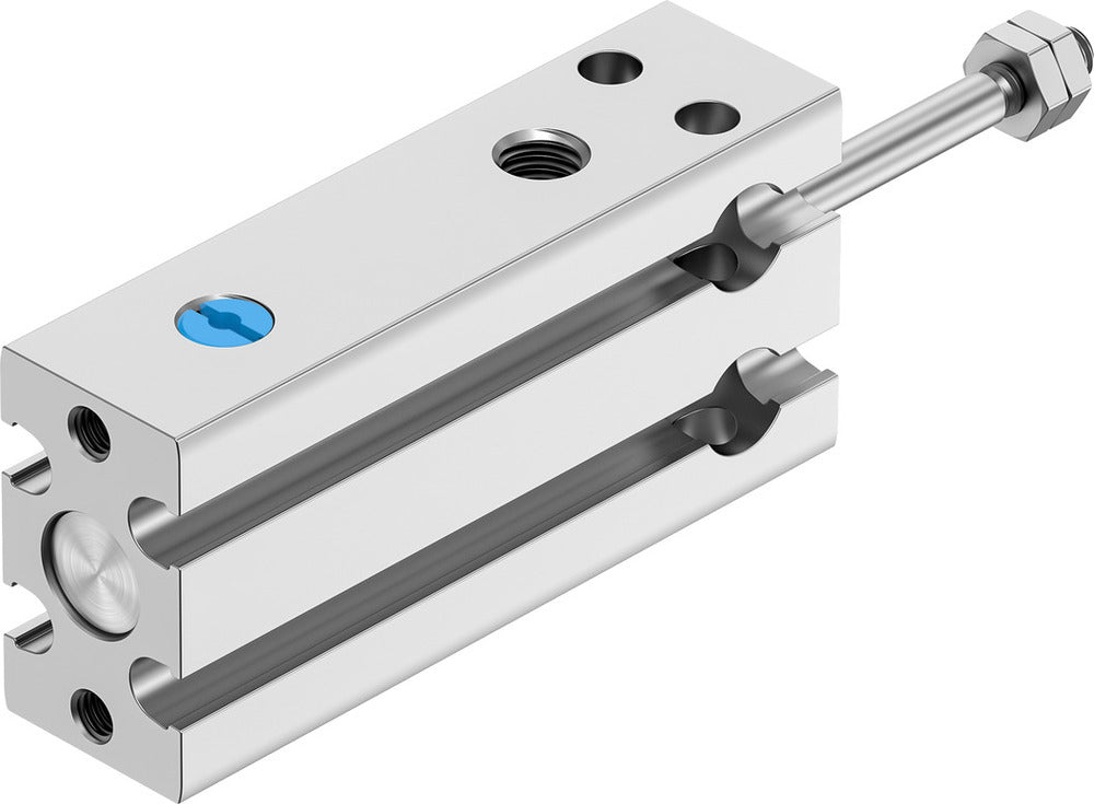 Festo Cilindro Compacto 6mm Diámetro 15mm Carrera Simple Efecto - 4830948