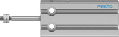 Festo Cilindro Compacto 6mm Diámetro 15mm Carrera Simple Efecto - 4830948