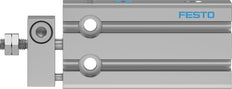 Festo Cilindro Compacto 6mm Diámetro 10mm Carrera Simple Efecto - 4830971
