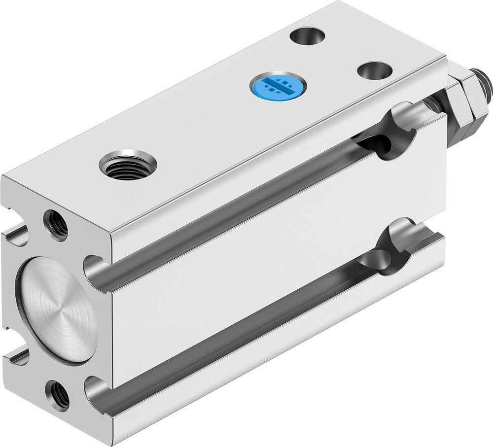 Festo Compact Cylinder 10mm Bore 10mm Stroke Single Acting - 4832117