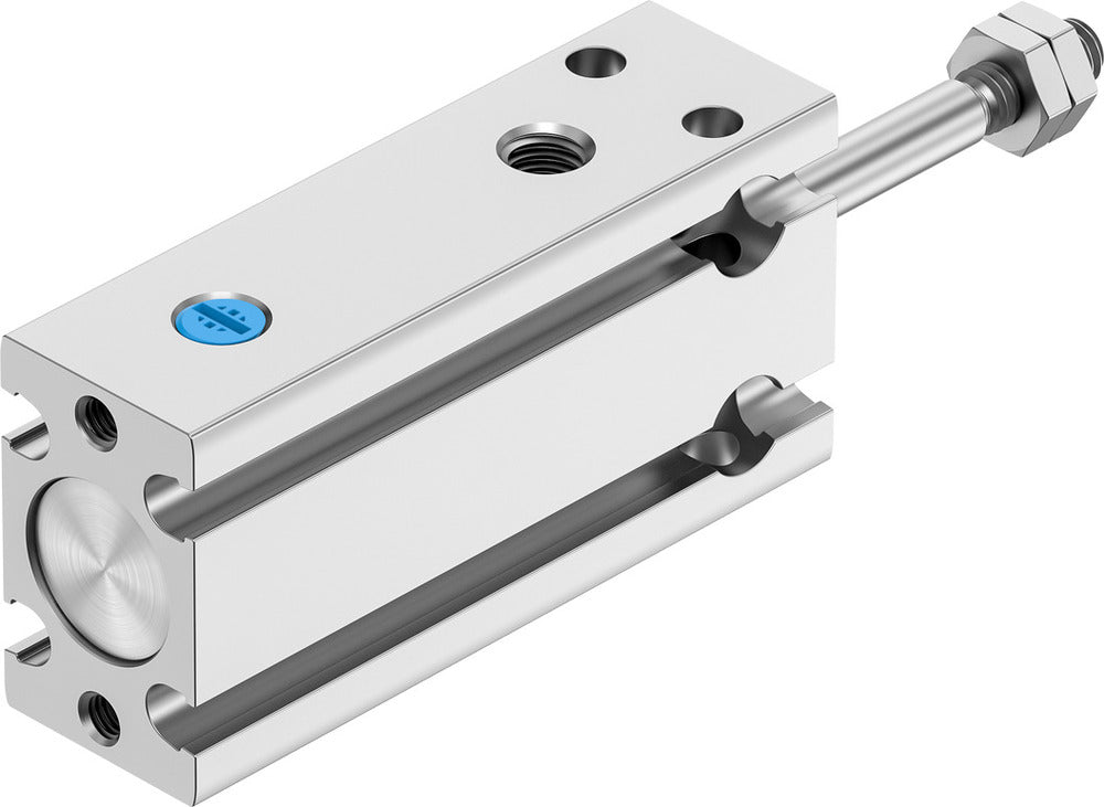 Festo Cilindro Compacto 10mm Diámetro 15mm Carrera Simple Efecto - 4832172