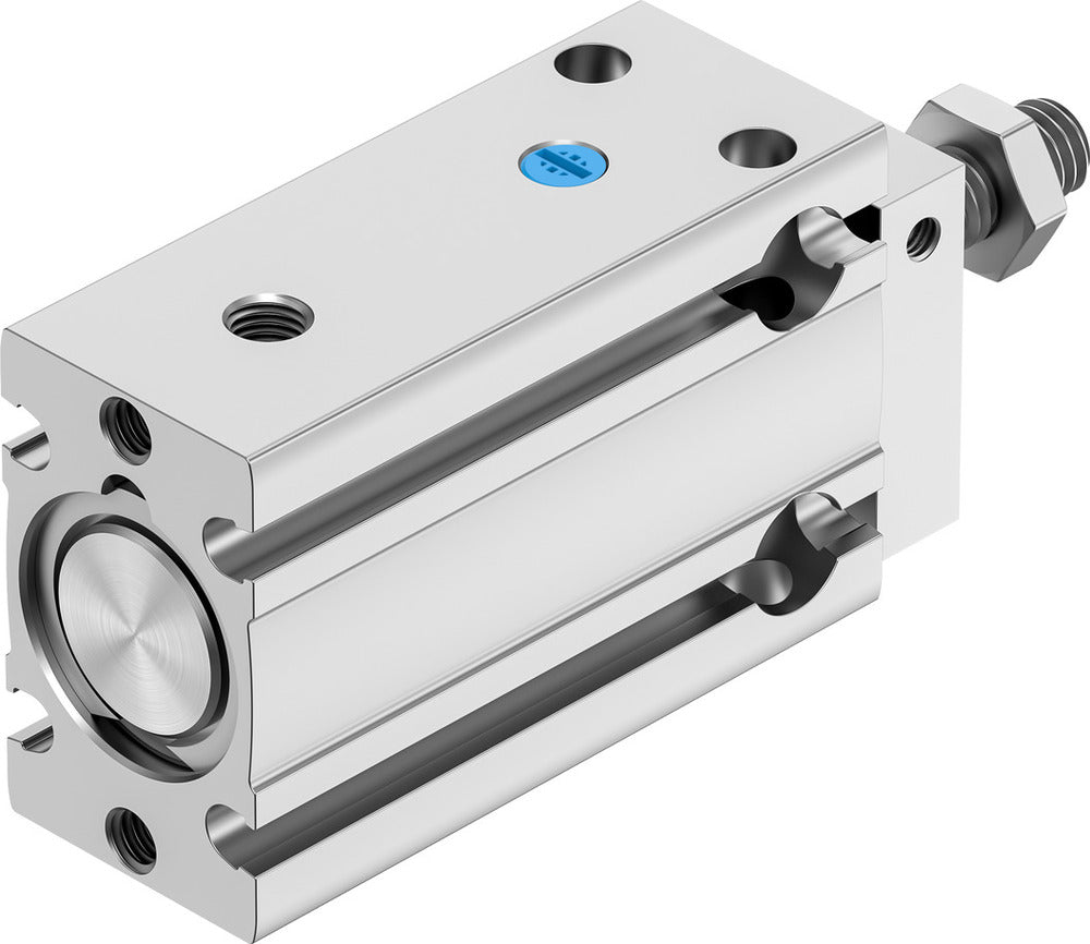 Festo Compact Cylinder 16mm Bore 10mm Stroke Single Acting - 4834368