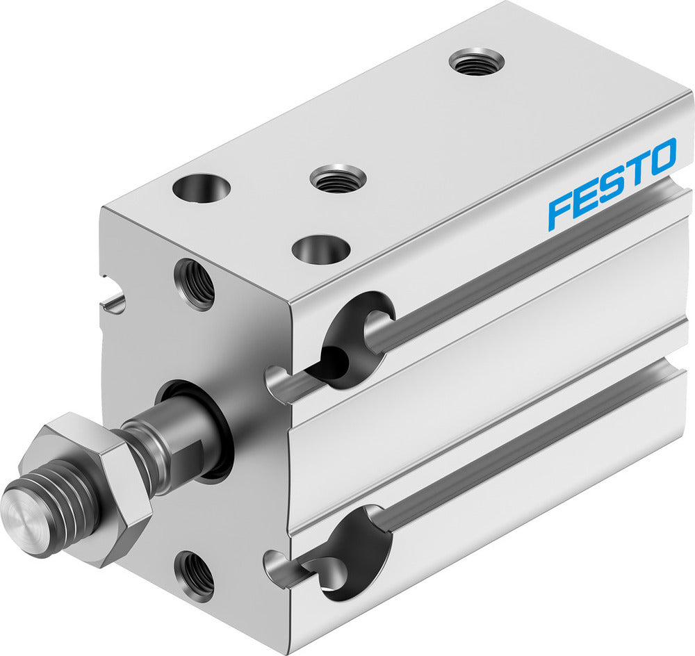 Festo Compact Cylinder 20mm Bore 10mm Stroke Double Acting - 4840800