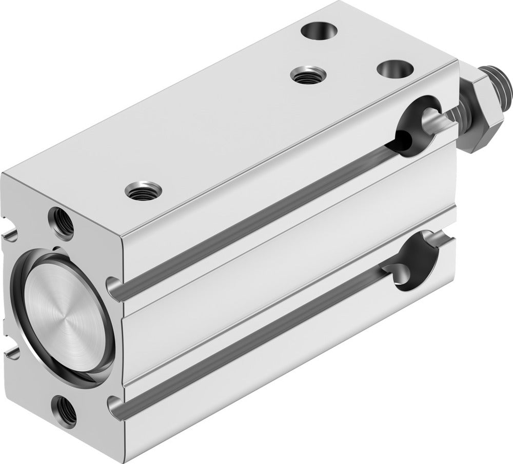 Festo Compact Cylinder 20mm Bore 25mm Stroke Double Acting - 4840803