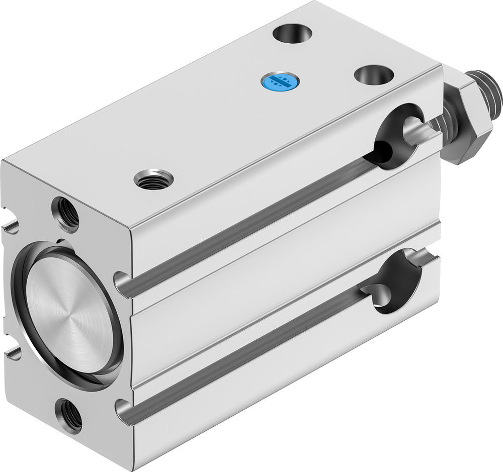 Festo Compact Cylinder 20mm Bore 15mm Stroke Single Acting - 4840809
