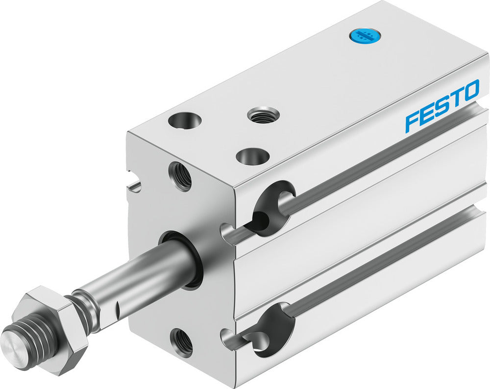 Festo Compact Cylinder 20mm Bore 15mm Stroke Single Acting - 4840812