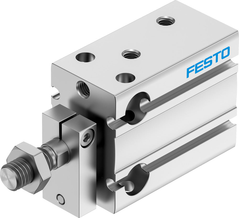 Festo Compact Cylinder 20mm Bore 5mm Stroke Double Acting - 4840813