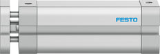 Festo Compact Cylinder 16mm Bore 50mm Stroke ISO 21287 Double Acting - 554219