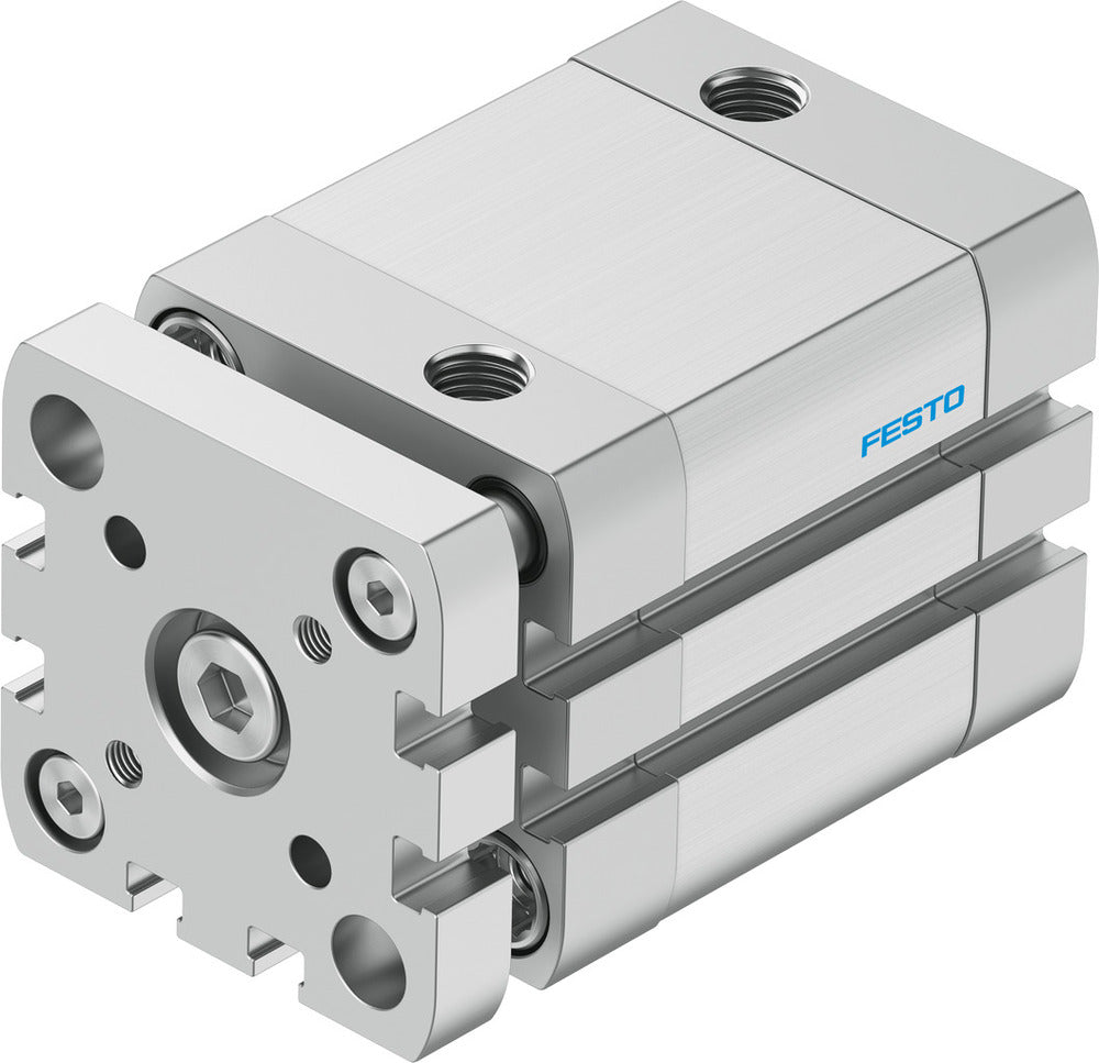 Festo Compact Cylinder 40mm Bore 25mm Stroke ISO 21287 Double Acting - 574034