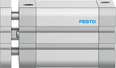 Festo Cilindro Compacto 40mm Diámetro 40mm Carrera ISO 21287 Doble Efecto - 574036