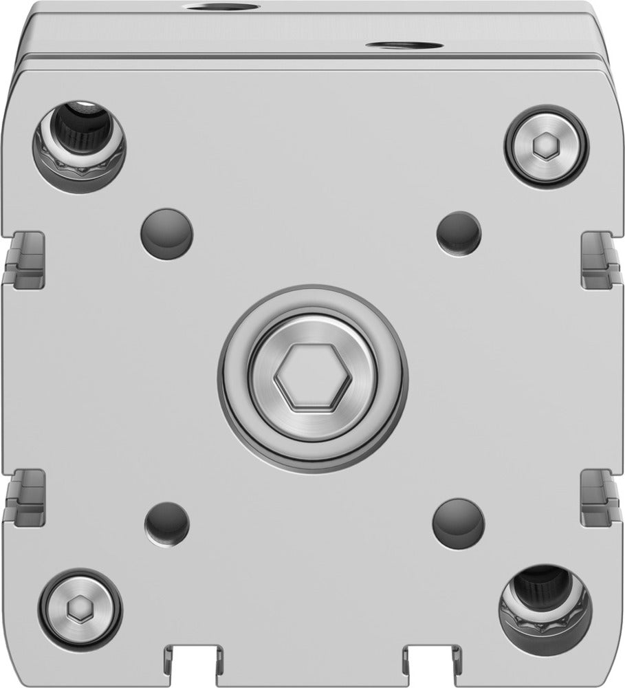 Festo Compact Cylinder 63mm Bore 15mm Stroke ISO 21287 Double Acting - 574050