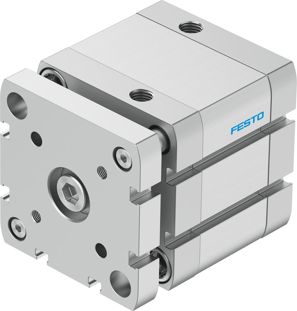 Festo Compact Cylinder 63mm Bore 20mm Stroke ISO 21287 Double Acting - 554270