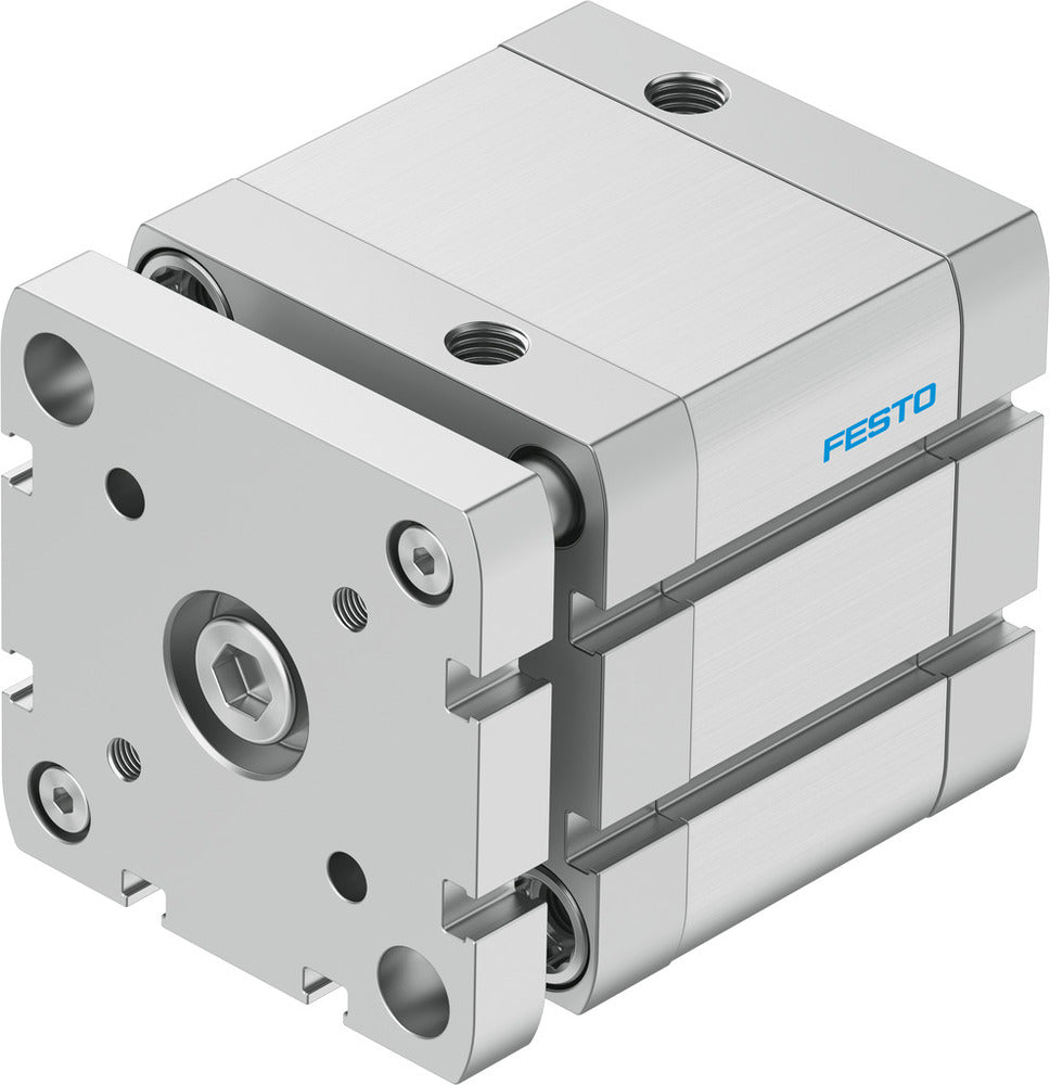 Festo Compact Cylinder 63mm Bore 25mm Stroke ISO 21287 Double Acting - 554271