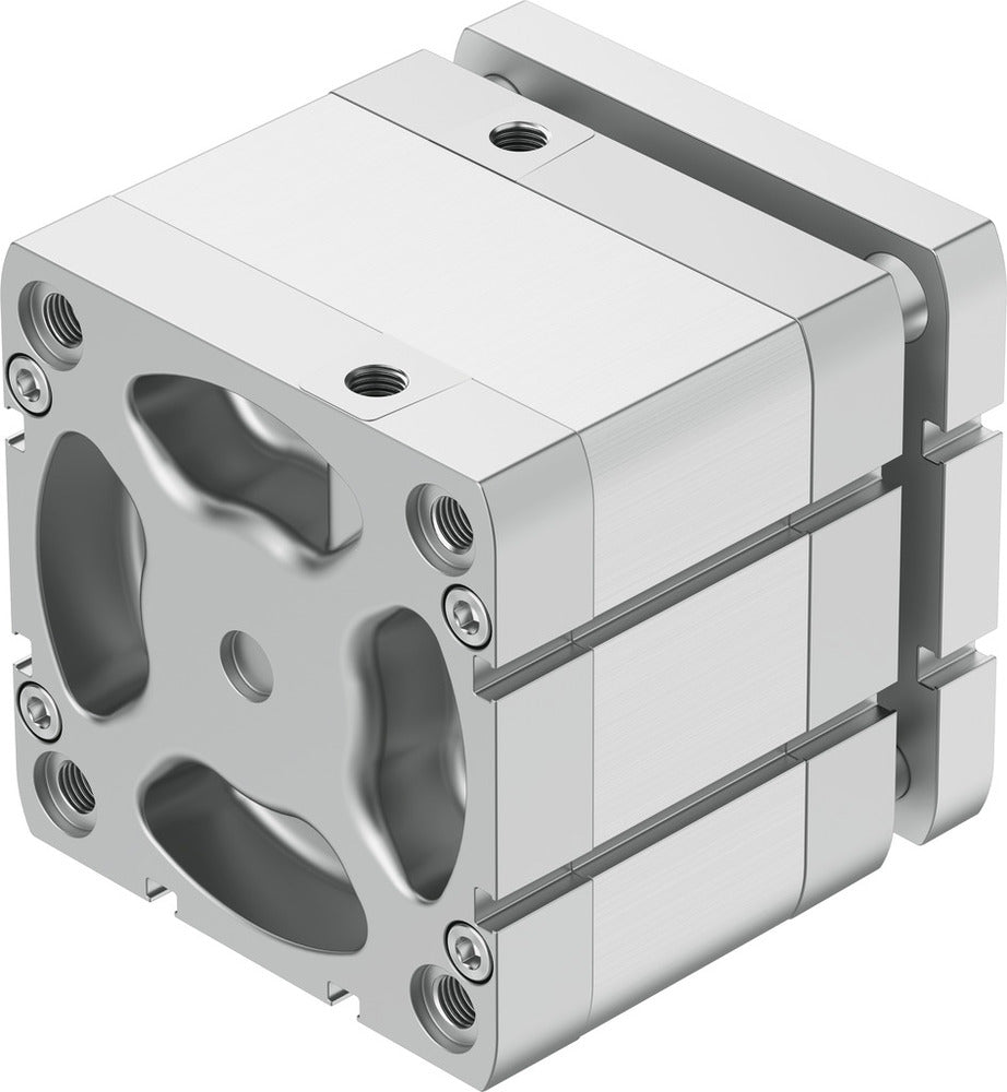 Festo Compact Cylinder 100mm Bore 25mm Stroke ISO 21287 Double Acting - 554289