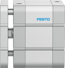 Festo Compact Cylinder 100mm Bore 25mm Stroke ISO 21287 Double Acting - 554289