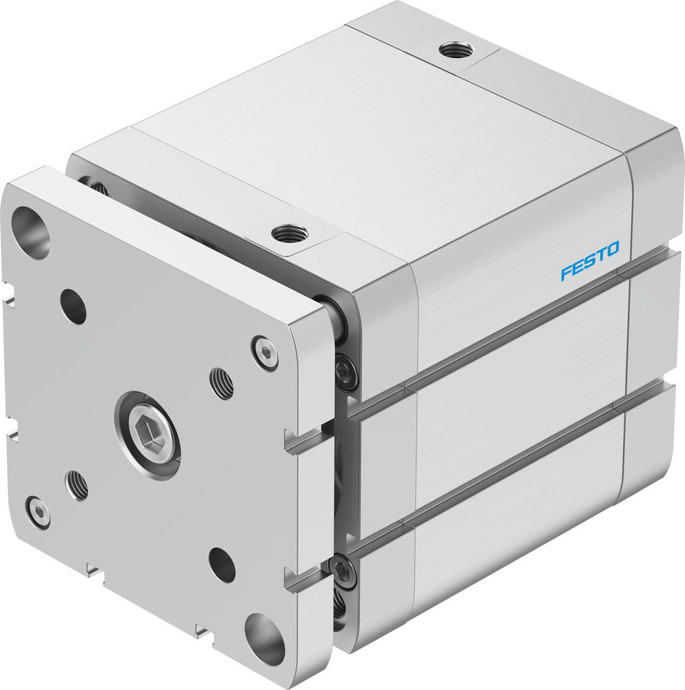 Festo Compact Cylinder 100mm Bore 60mm Stroke ISO 21287 Double Acting - 554293