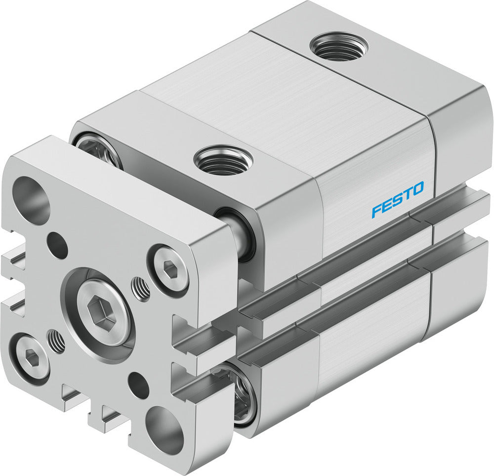 Festo Compact Cylinder 32mm Bore 15mm Stroke ISO 21287 Double Acting - 574023