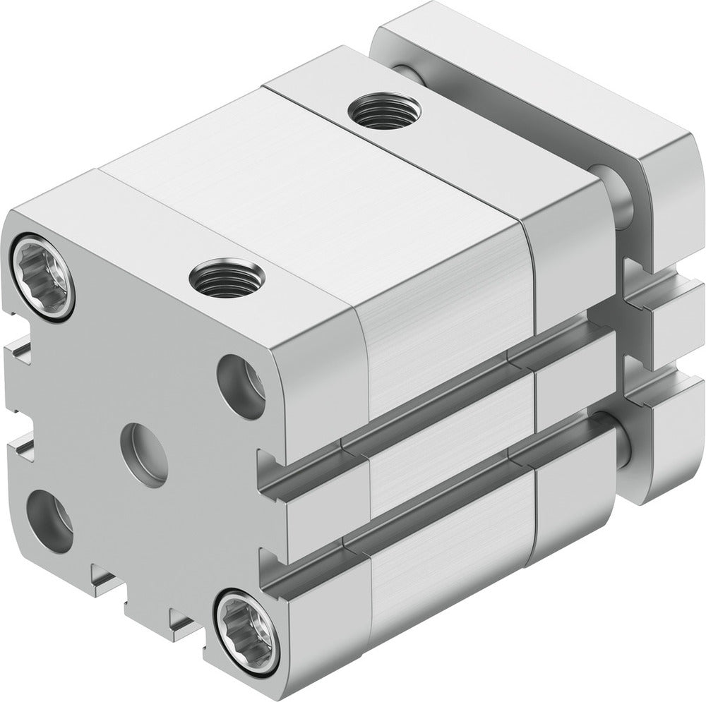 Festo Compact Cylinder 40mm Bore 15mm Stroke ISO 21287 Double Acting - 574032