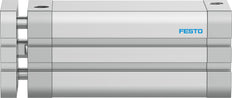 Festo Cilindro Compacto 40mm Diámetro 80mm Carrera ISO 21287 Doble Efecto - 554257