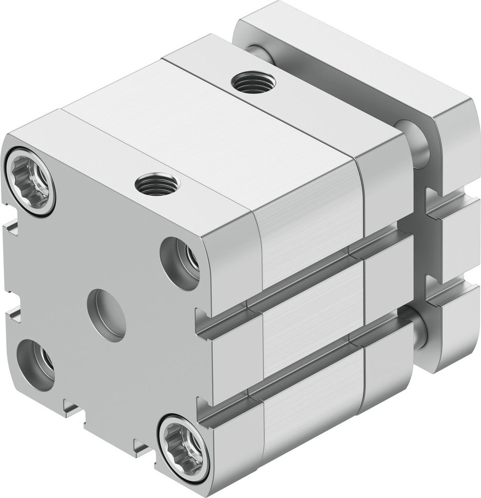 Festo Compact Cylinder 50mm Bore 15mm Stroke ISO 21287 Double Acting - 574041