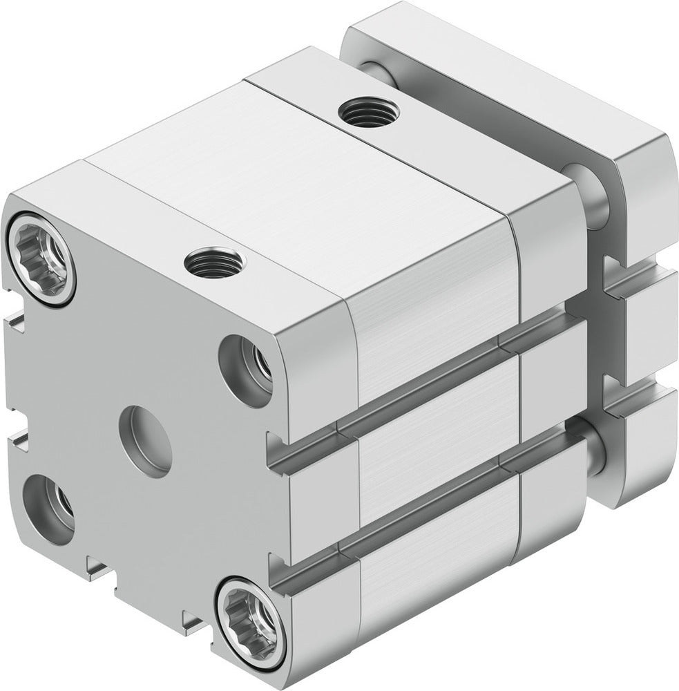 Festo Cilindro Compacto 50mm Diámetro 20mm Carrera ISO 21287 Doble Efecto - 554261