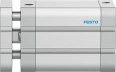 Festo Compact Cylinder 50mm Bore 50mm Stroke ISO 21287 Double Acting - 574046