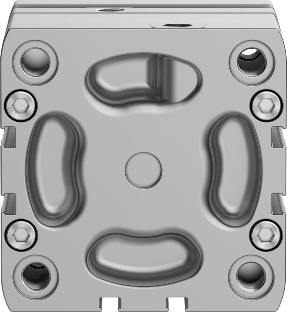 Festo Compact Cylinder 80mm Bore 10mm Stroke ISO 21287 Double Acting - 574058