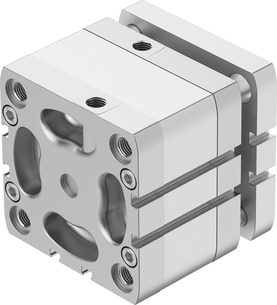 Festo Compact Cylinder 80mm Bore 15mm Stroke ISO 21287 Double Acting - 554278