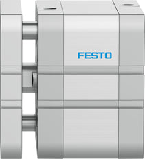 Festo Compact Cylinder 80mm Bore 15mm Stroke ISO 21287 Double Acting - 574059