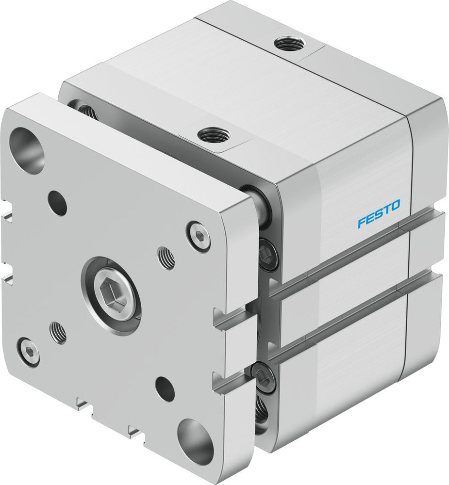 Festo Compact Cylinder 80mm Bore 20mm Stroke ISO 21287 Double Acting - 574060