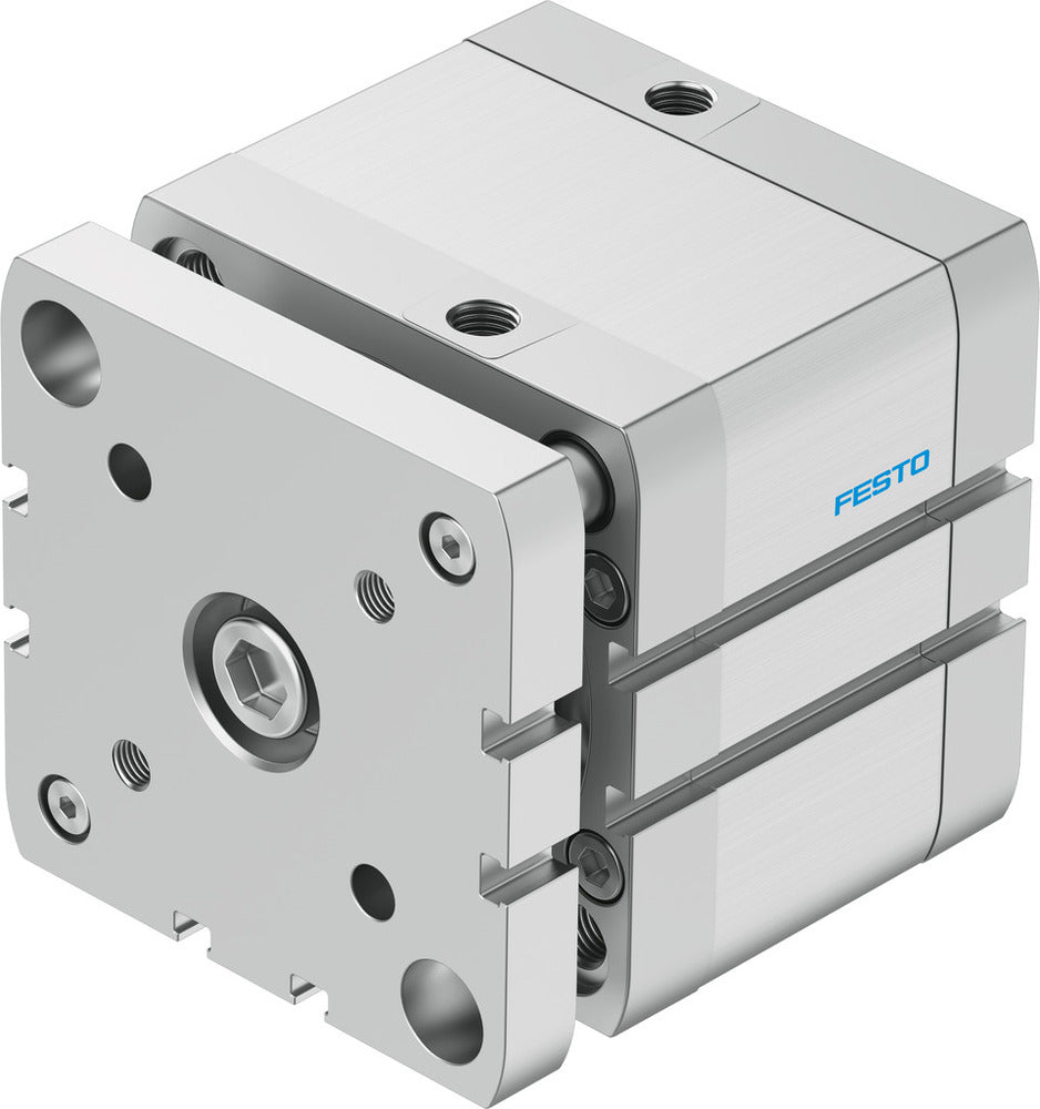 Festo Compact Cylinder 80mm Bore 25mm Stroke ISO 21287 Double Acting - 554280
