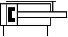 Festo Mini Carro 16mm Diámetro 100mm Carrera Doble Efecto - 543975