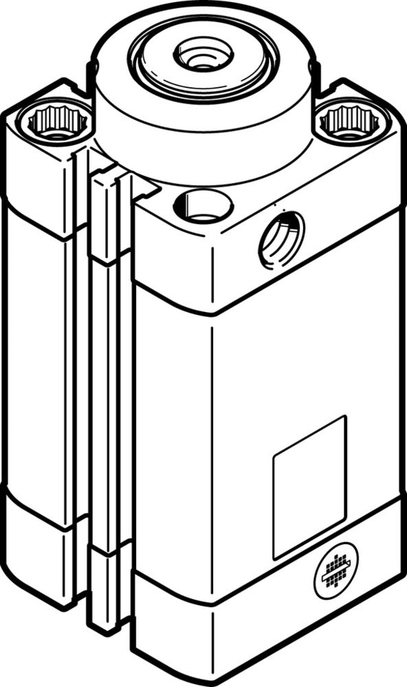 Festo Cilindro De Tope 32mm Diámetro 15mm Carrera Doble Efecto - 576108