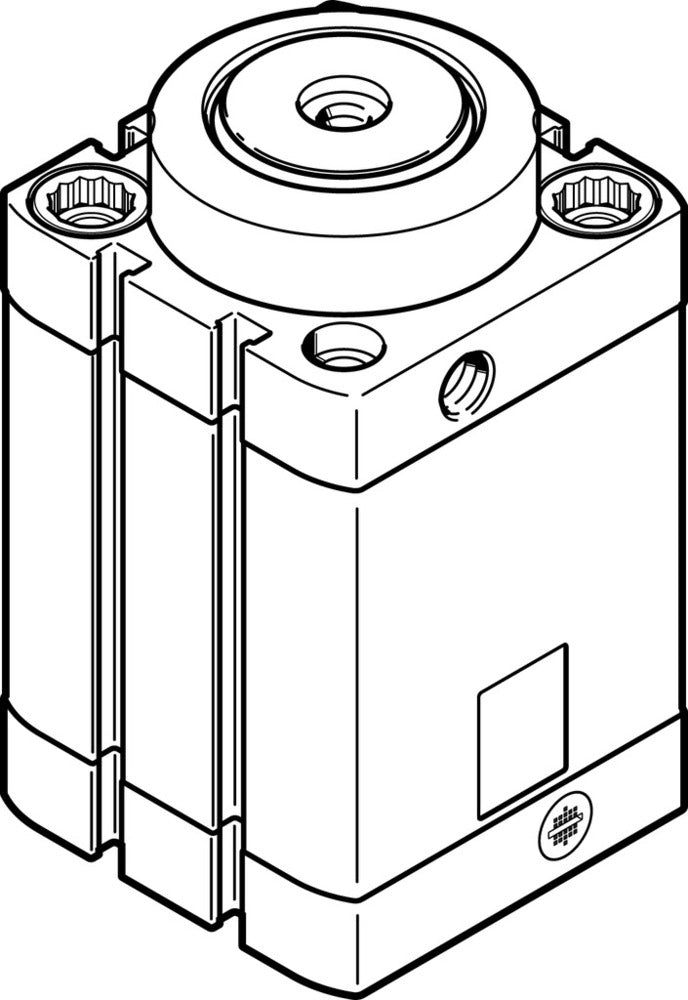 Festo Cilindro De Tope 50mm Diámetro 25mm Carrera Doble Efecto - 576157