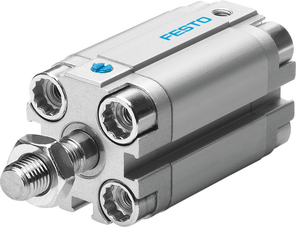 Festo Cilindro Compacto 16mm Diámetro 20mm Carrera Simple Efecto - 156984