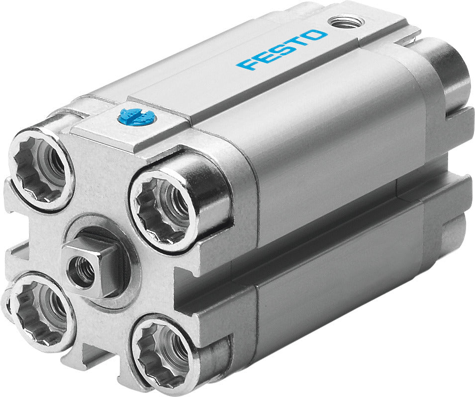 Festo Cilindro Compacto 20mm Diámetro 10mm Carrera Simple Efecto - 157033