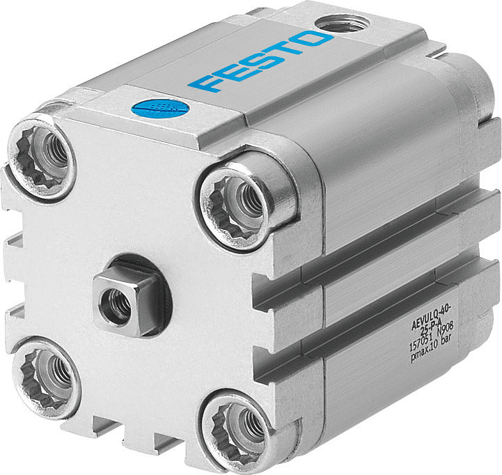 Festo Cilindro Compacto 32mm Diámetro 5mm Carrera Simple Efecto - 157042