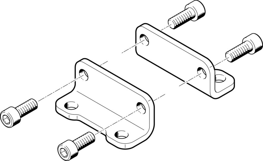 Festo Foot Mounting Size 100 ISO 21287 - 537261